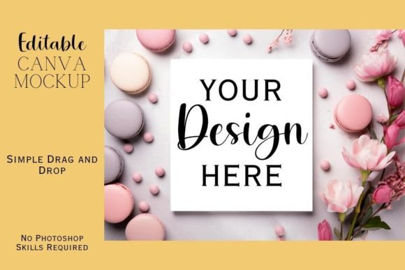 Canva Flat Lay Mockup
