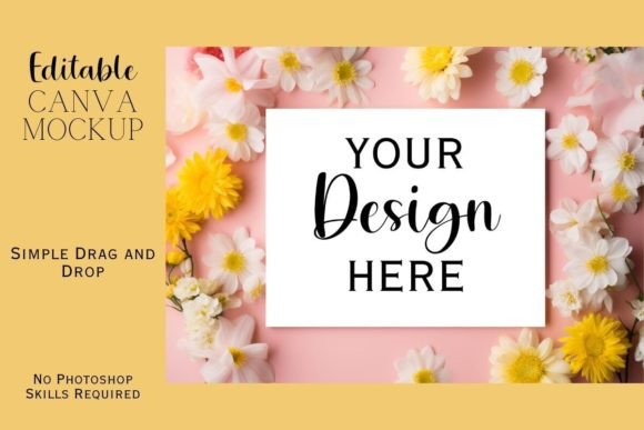 Canva Flat Lay Mockup