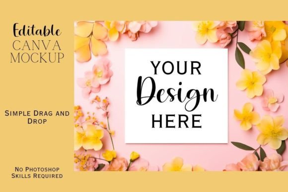 Canva Flat Lay Mockup