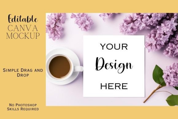 Canva Flat Lay Mockup