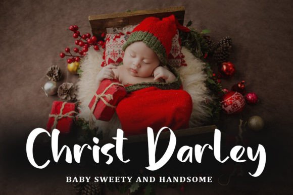 Christmas Handmade Font - Preview 1