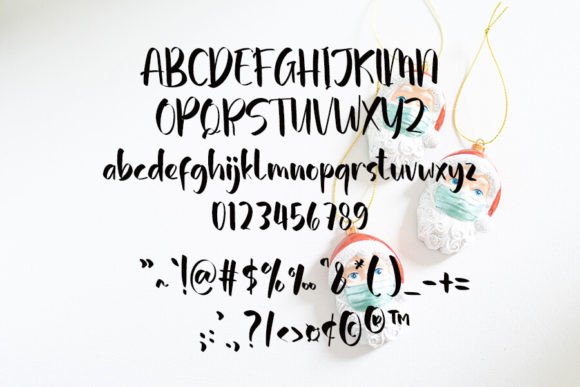 Christmas Handmade Font - Preview 6