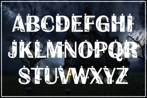 Frankenstein Font - Preview 1