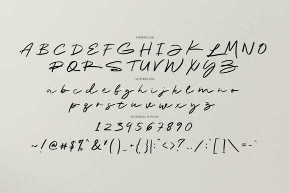 Gesture Font - Preview 5