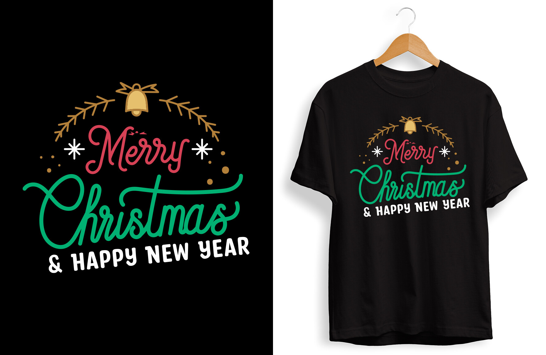 Merry Christmas and Happy New Year Shirt Graphic by Mohsin Uddin ...