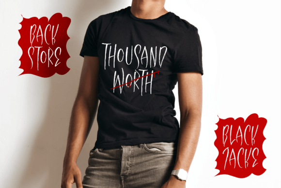 Nightwalk Greaper Font PNG with transparent background - Preview 4