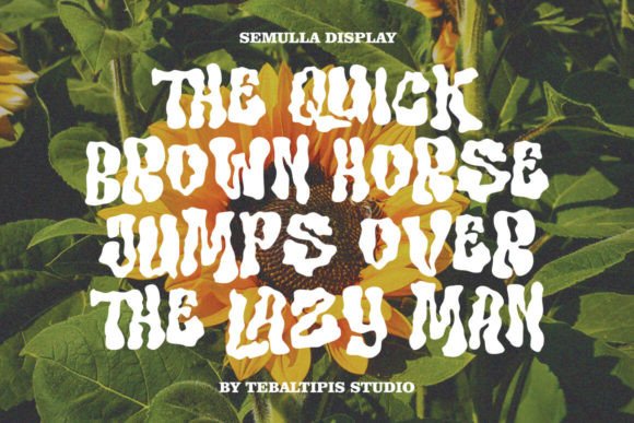 Semulla Font PNG with transparent background - Preview 1