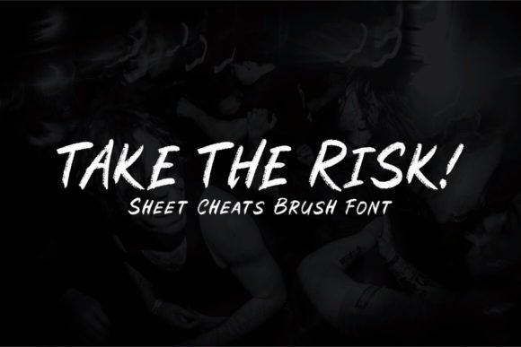 Sheets Cheats Font PNG with transparent background - Preview 1