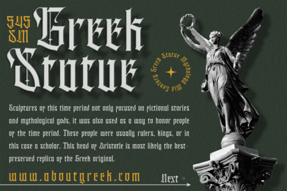 Achitius Font - Preview 3