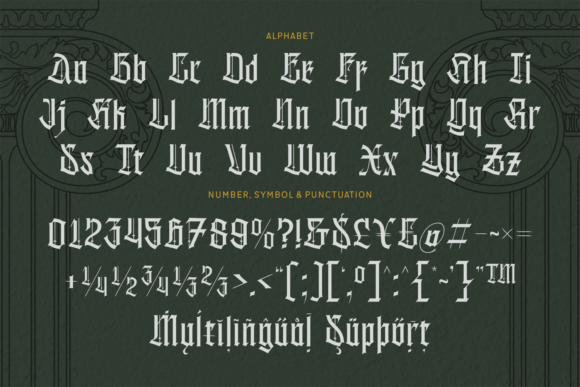 Achitius Font - Preview 5