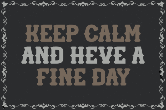 Gabemale Font - Preview 2