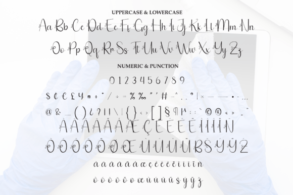 Gloves Font - Preview 6