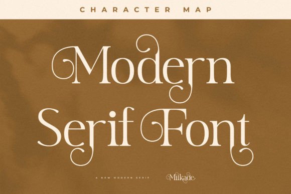 Milkade Font PNG with transparent background - Preview 3