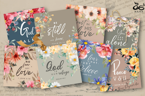 Printable Bible Verses Cards Set #11