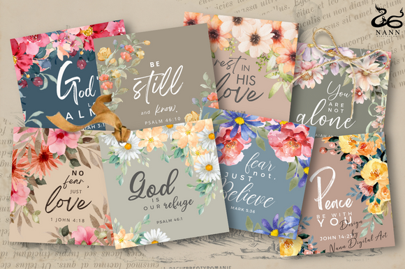 Printable Bible Verses Cards Set #11