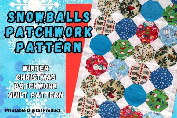Snowballs Patchwork Pattern