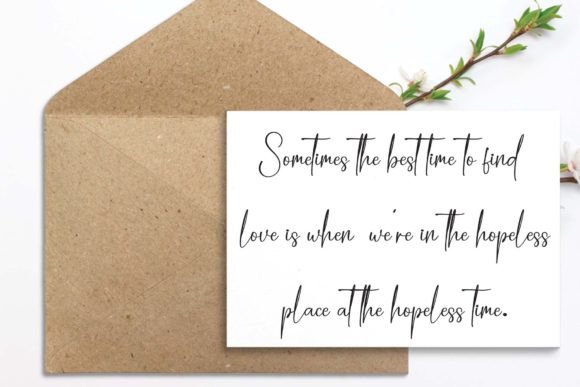 Beautyface Font - Preview 2