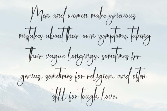 Beautyface Font - Preview 5