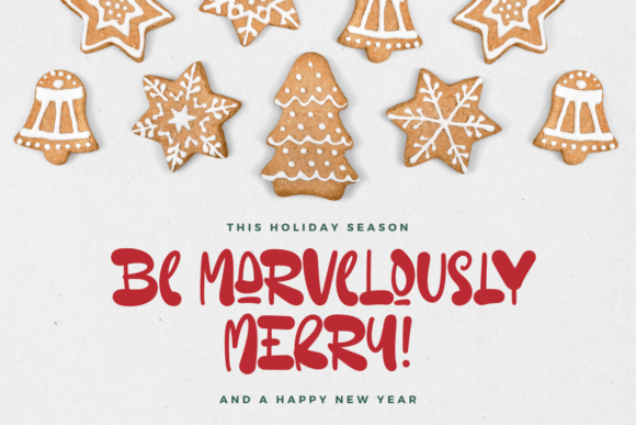 Blessed Christmas Font - Preview 5