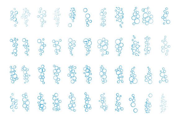 Bubble Water Soap Icon Logo Vector