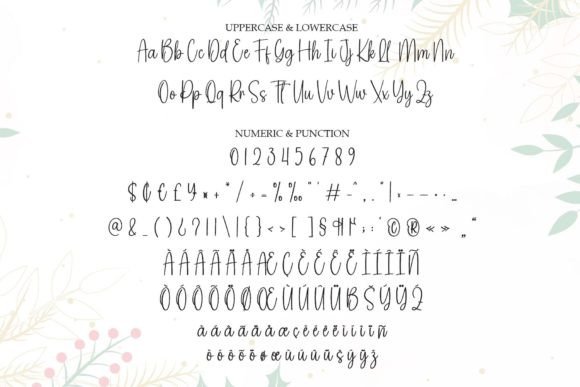 Christmas Signature Font - Preview 6