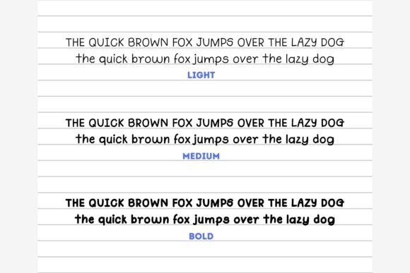 Clean Note Font - Preview 1