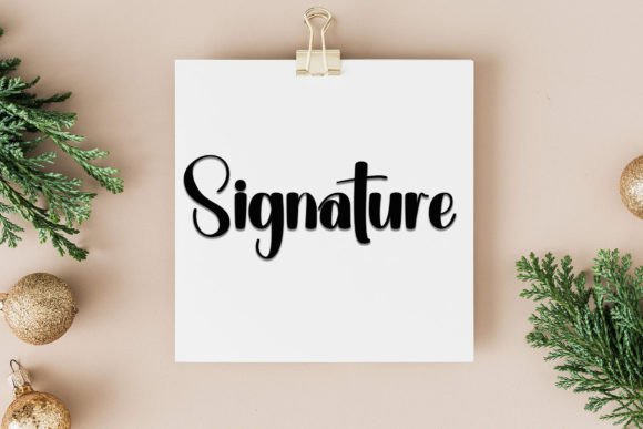 Female Font - Preview 4