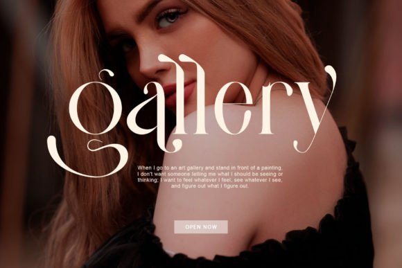 Gallits Font - Preview 4