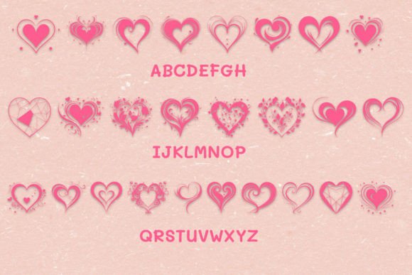 Heart for Everyone Font - Preview 1