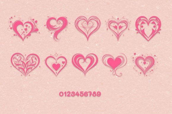 Heart for Everyone Font - Preview 3