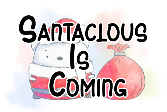 Hello Santa Font - Preview 2