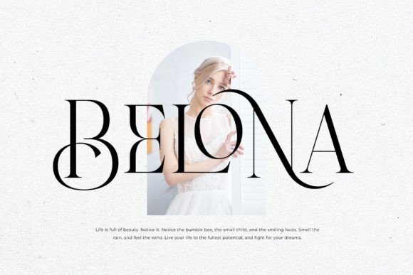 Hosera Font PNG with transparent background - Preview 1