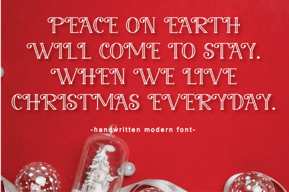 Joly Christmas Font PNG with transparent background - Preview 4