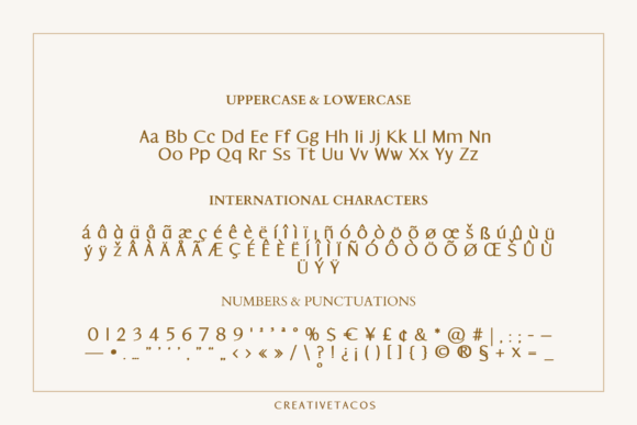 La Coffee Font PNG with transparent background - Preview 6