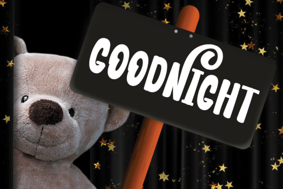Nightjoy Font PNG with transparent background - Preview 4