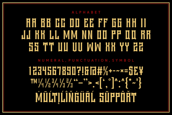 Perfecto Enough Font PNG with transparent background - Preview 4