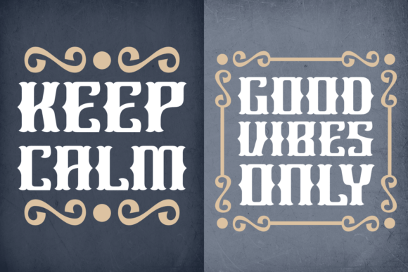 Ranta Vinta Font PNG with transparent background - Preview 1