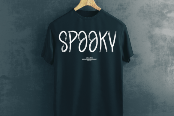 Scary Skul Font PNG with transparent background - Preview 1