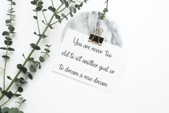 Snowdrift Font PNG with transparent background - Preview 3
