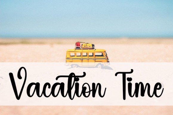 Beach Paradise Font - Preview 2