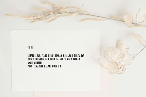 Bojone Font - Preview 5