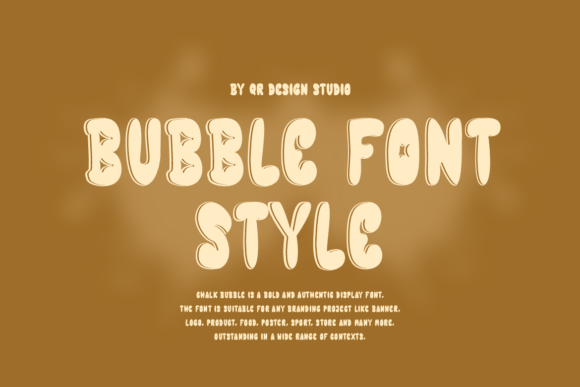 Chalk Bubble Font - Preview 1