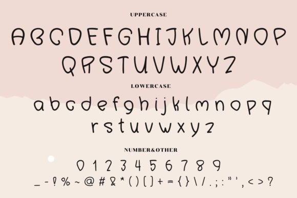 Bubbly Font - Preview 1