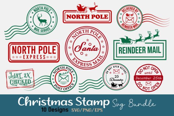 Christmas Stamps Bundle