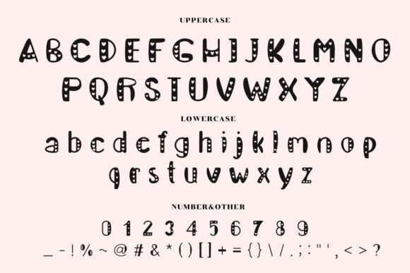 Heart Beat Font - Preview 1