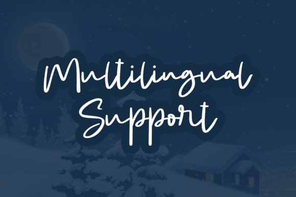 Angela Christmas Font - Preview 5
