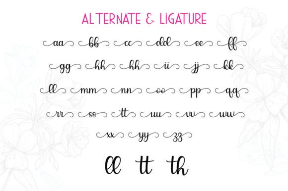 Anna Yanny Font - Preview 4