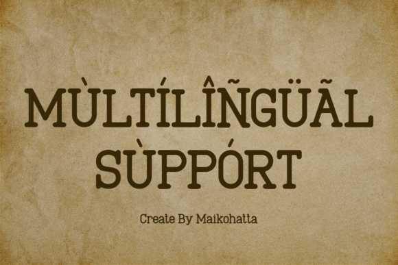 Authoring Font - Preview 3