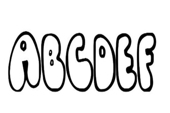 Bobolha Font PNG with transparent background - Preview 1
