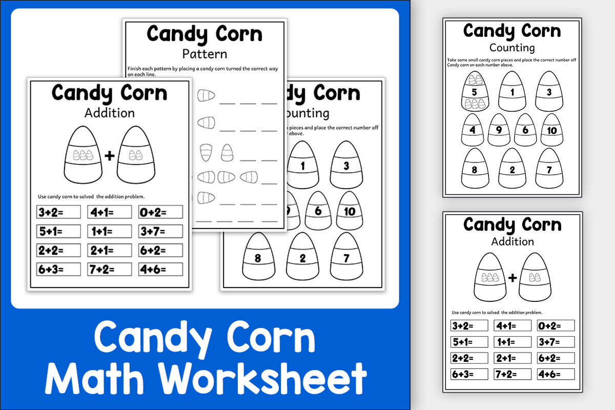 Candy Corn: Fall Math Activity for Kids